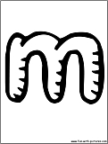 letter m