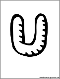 letter u