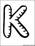 letters K