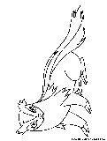 Linoone Coloring Page 