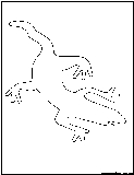 lizard outline