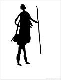 masai silhouette