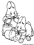 Maxandruby Eastereggs Coloring Page 