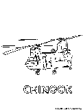 Militaryhelicopter Coloring Page 