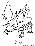 Nidoran Coloring Page 