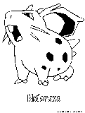 Nidorano Coloring Page 