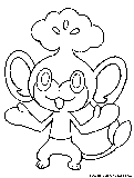 Pansage Coloring Page 