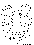 Pineco Coloring Page 
