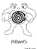 Poliwrath Coloring Page 