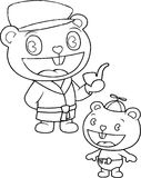 Pop Cub Coloring Page 