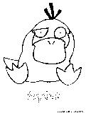 Psyduck Coloring Page 