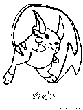 Raichu Coloring Page 