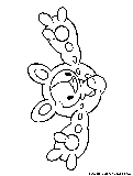 Reuniclus Coloring Page 