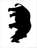 rhinocerous silhouette
