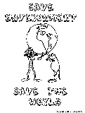 Save Environment Coloring Page 