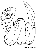 Seviper Coloring Page 