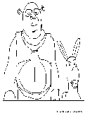 Shrek Coloring Page1 