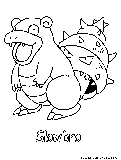 Slowbro Coloring Page 