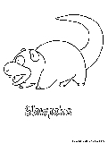 Slowpoke Coloring Page 