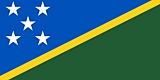 Solomon Islands Flag  Coloring Page