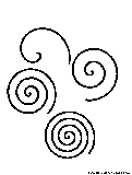 Spiralshapes Coloring Page 