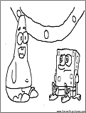 Spongebob Patrick Coloring Page 