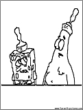 Spongebob Coloring Page 