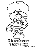 Strawberry Shortcake Coloring Page1 