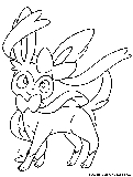 Sylveon Coloring Page 