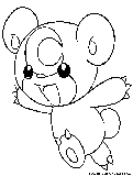 Teddiursa Coloring Page 