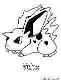 Vulpix Coloring Page 