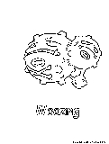 Weezing Coloring Page 