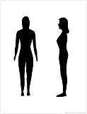 woman silhouette