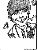 Zac Efron Coloring Page 