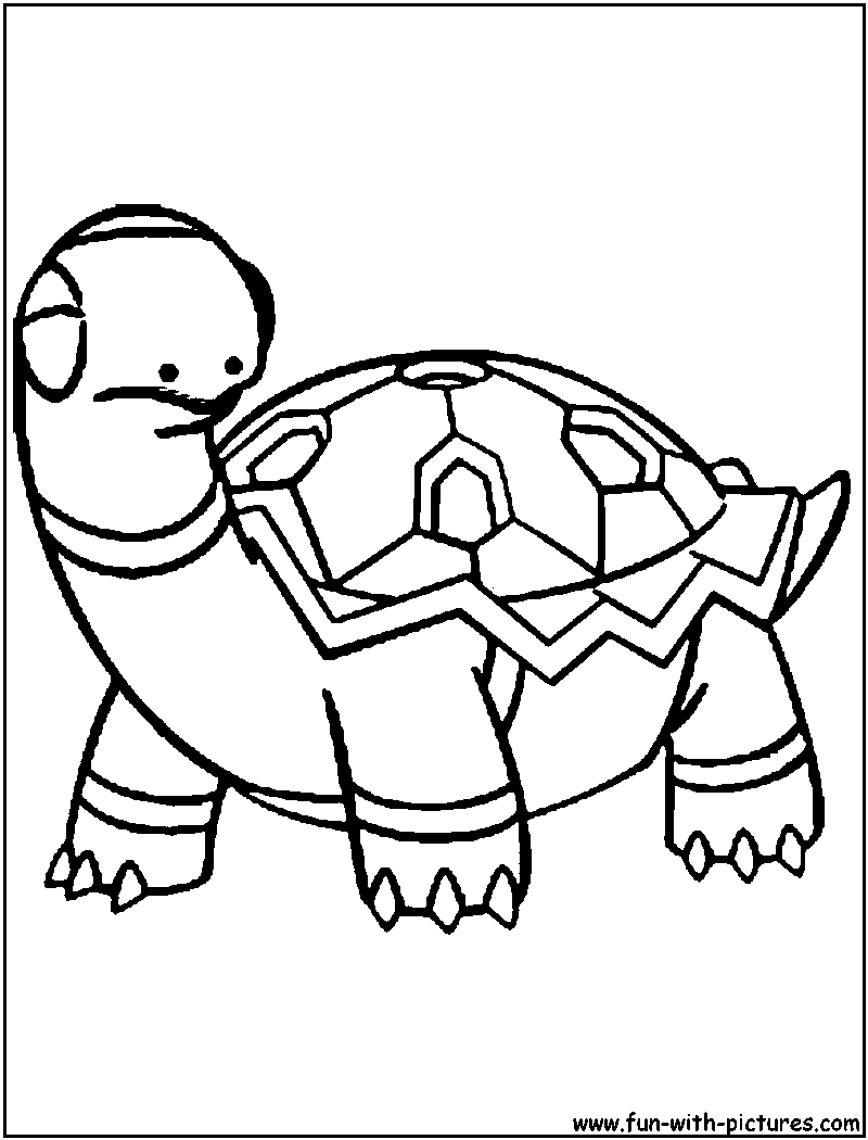 Torkoal1 Coloring Page 