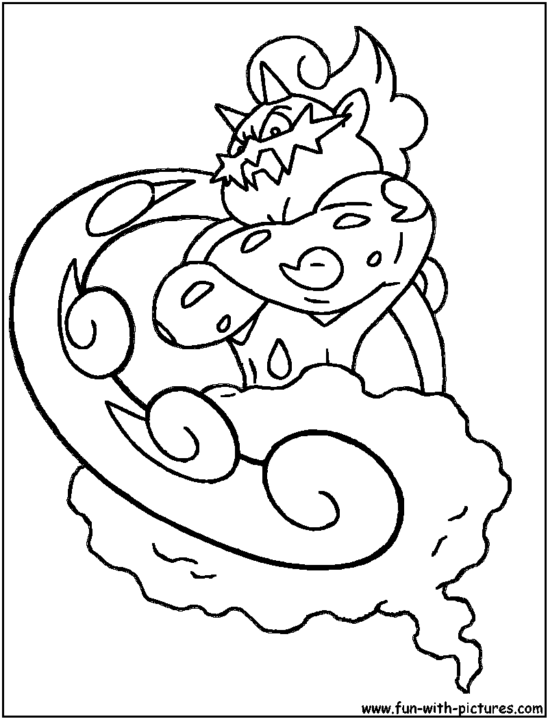 Tornadus Coloring Page 