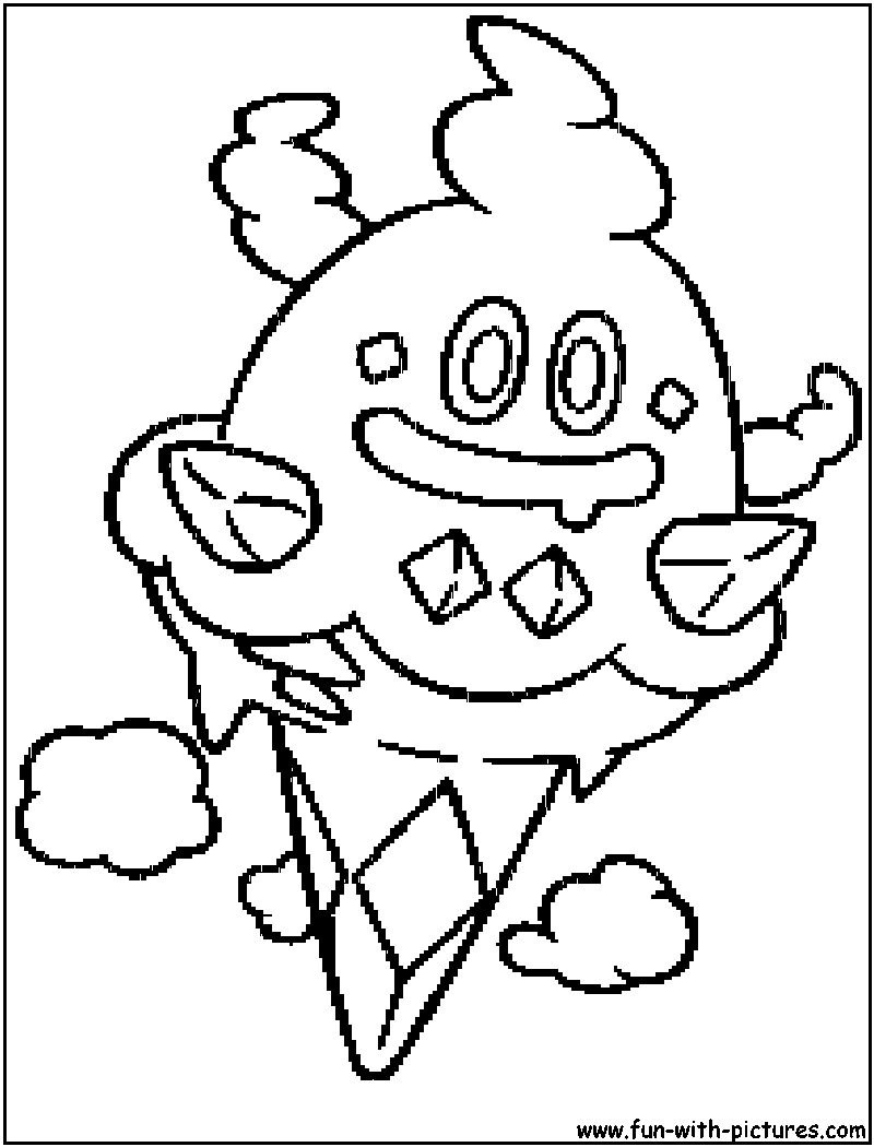 Vanillish Coloring Page 