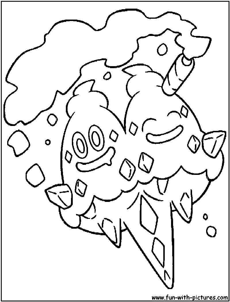 Vanilluxe Coloring Page 